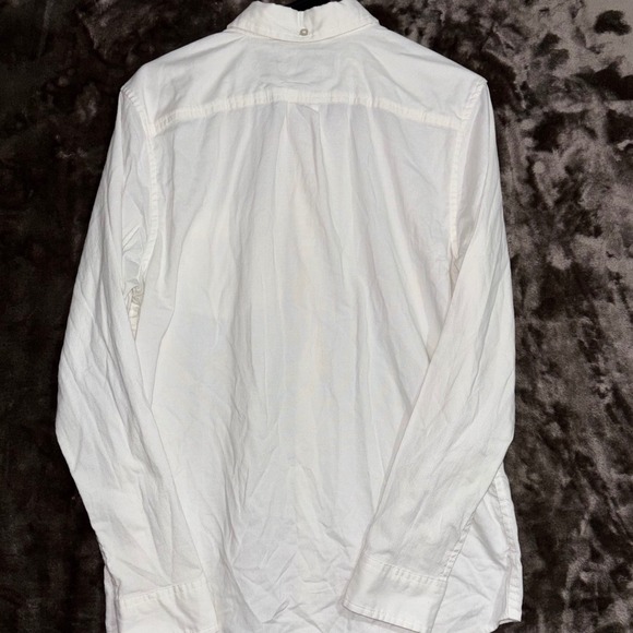 Chubbies Friday‎ Mens Small White Long Sleeve Button Down Casual Shirt - Picture 2 of 9